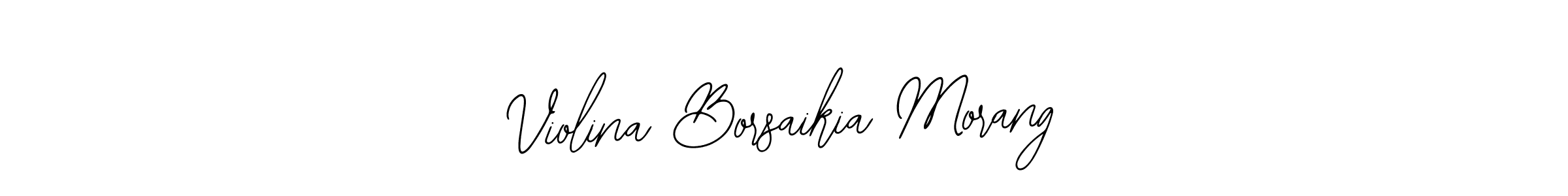 Make a beautiful signature design for name Violina Borsaikia Morang. Use this online signature maker to create a handwritten signature for free. Violina Borsaikia Morang signature style 12 images and pictures png