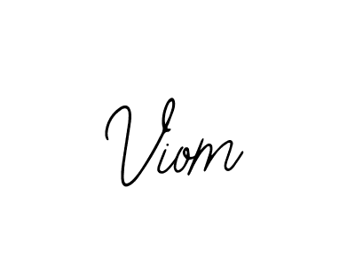 The best way (Bearetta-2O07w) to make a short signature is to pick only two or three words in your name. The name Viom include a total of six letters. For converting this name. Viom signature style 12 images and pictures png