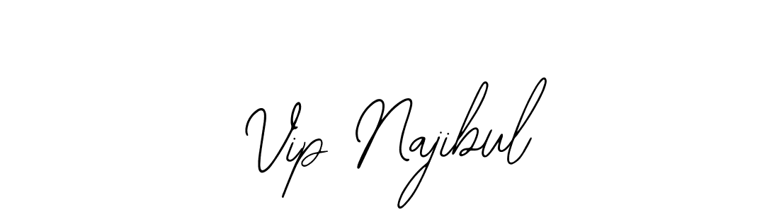 Create a beautiful signature design for name Vip Najibul. With this signature (Bearetta-2O07w) fonts, you can make a handwritten signature for free. Vip Najibul signature style 12 images and pictures png