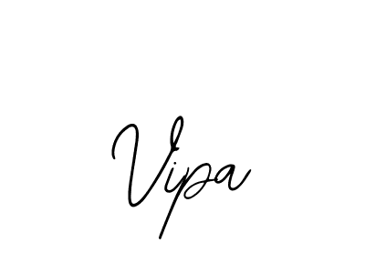 Use a signature maker to create a handwritten signature online. With this signature software, you can design (Bearetta-2O07w) your own signature for name Vipa. Vipa signature style 12 images and pictures png