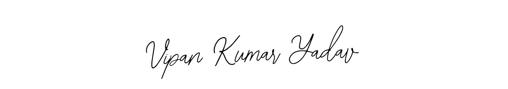 Design your own signature with our free online signature maker. With this signature software, you can create a handwritten (Bearetta-2O07w) signature for name Vipan Kumar Yadav. Vipan Kumar Yadav signature style 12 images and pictures png