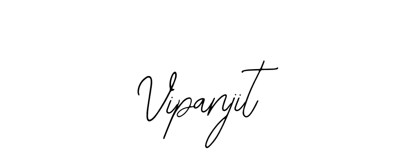 How to make Vipanjit name signature. Use Bearetta-2O07w style for creating short signs online. This is the latest handwritten sign. Vipanjit signature style 12 images and pictures png
