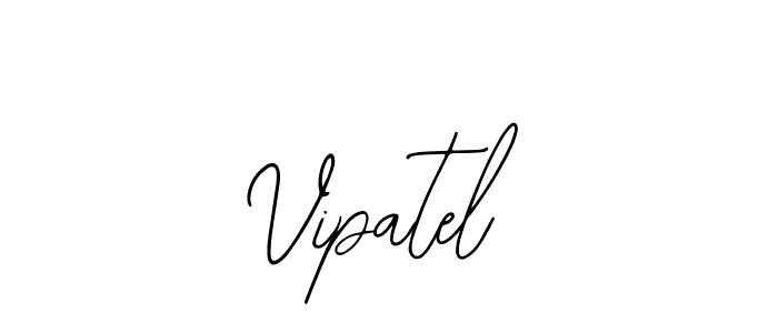 How to Draw Vipatel signature style? Bearetta-2O07w is a latest design signature styles for name Vipatel. Vipatel signature style 12 images and pictures png