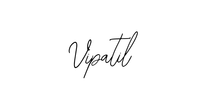 Use a signature maker to create a handwritten signature online. With this signature software, you can design (Bearetta-2O07w) your own signature for name Vipatil. Vipatil signature style 12 images and pictures png