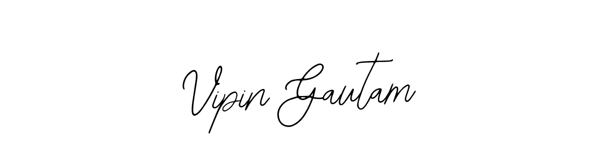 Also You can easily find your signature by using the search form. We will create Vipin Gautam name handwritten signature images for you free of cost using Bearetta-2O07w sign style. Vipin Gautam signature style 12 images and pictures png