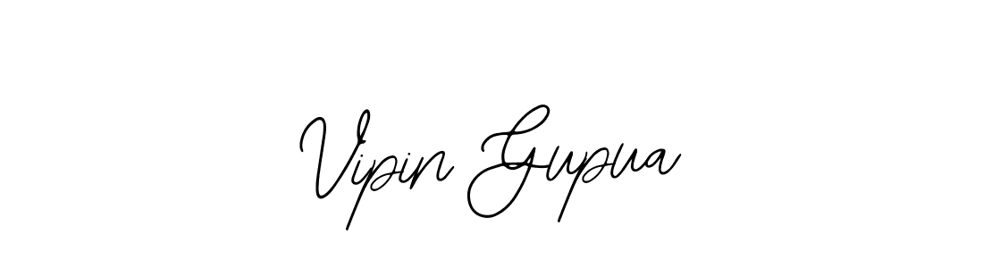 You should practise on your own different ways (Bearetta-2O07w) to write your name (Vipin Gupua) in signature. don't let someone else do it for you. Vipin Gupua signature style 12 images and pictures png