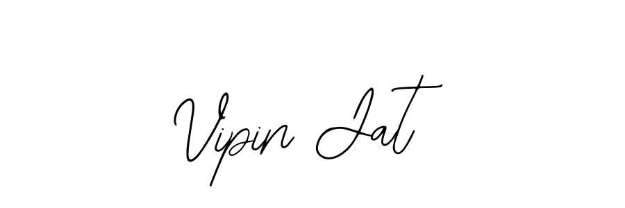 Create a beautiful signature design for name Vipin Jat. With this signature (Bearetta-2O07w) fonts, you can make a handwritten signature for free. Vipin Jat signature style 12 images and pictures png