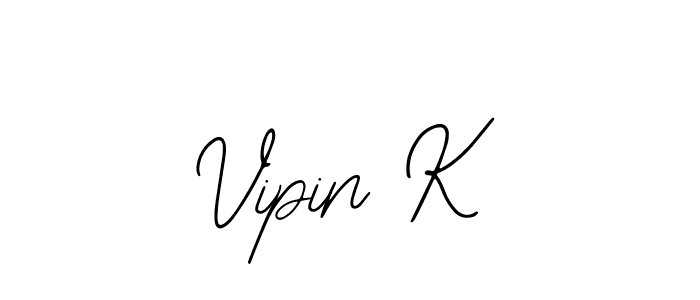 Make a beautiful signature design for name Vipin K. Use this online signature maker to create a handwritten signature for free. Vipin K signature style 12 images and pictures png