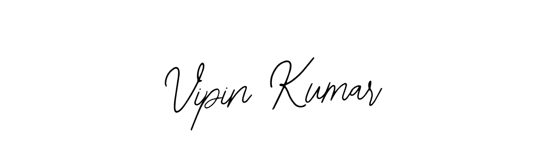 Create a beautiful signature design for name Vipin Kumar. With this signature (Bearetta-2O07w) fonts, you can make a handwritten signature for free. Vipin Kumar signature style 12 images and pictures png