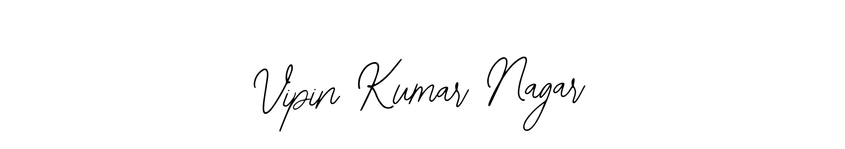 How to make Vipin Kumar Nagar signature? Bearetta-2O07w is a professional autograph style. Create handwritten signature for Vipin Kumar Nagar name. Vipin Kumar Nagar signature style 12 images and pictures png