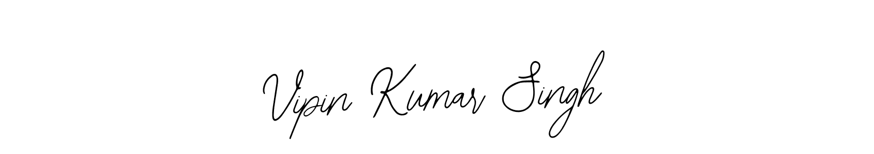 Design your own signature with our free online signature maker. With this signature software, you can create a handwritten (Bearetta-2O07w) signature for name Vipin Kumar Singh. Vipin Kumar Singh signature style 12 images and pictures png