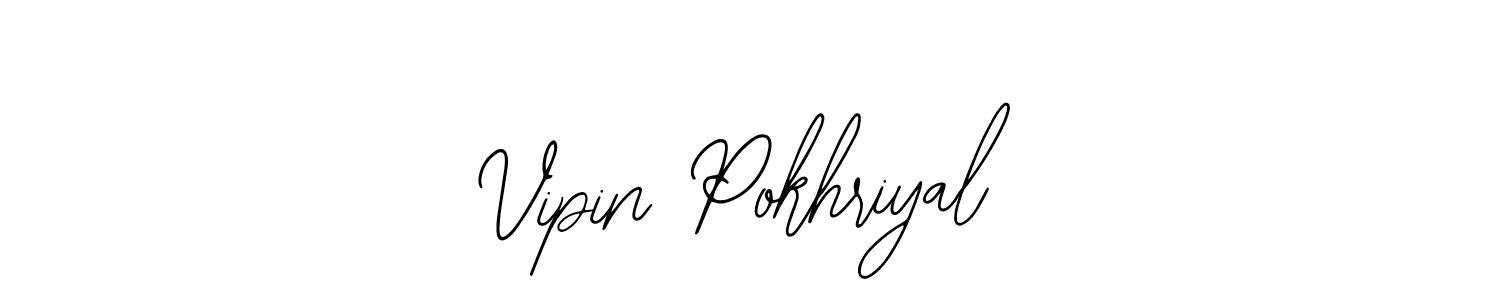 How to Draw Vipin Pokhriyal signature style? Bearetta-2O07w is a latest design signature styles for name Vipin Pokhriyal. Vipin Pokhriyal signature style 12 images and pictures png