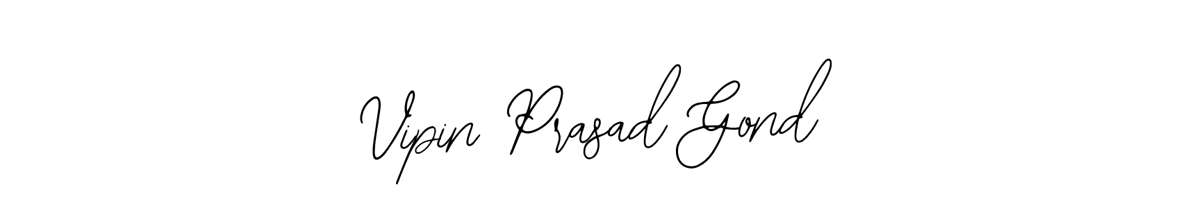 Create a beautiful signature design for name Vipin Prasad Gond. With this signature (Bearetta-2O07w) fonts, you can make a handwritten signature for free. Vipin Prasad Gond signature style 12 images and pictures png