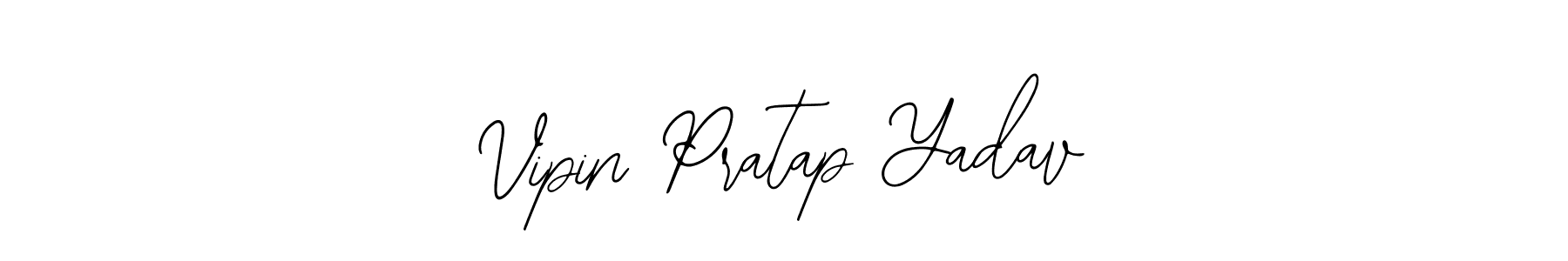 Bearetta-2O07w is a professional signature style that is perfect for those who want to add a touch of class to their signature. It is also a great choice for those who want to make their signature more unique. Get Vipin Pratap Yadav name to fancy signature for free. Vipin Pratap Yadav signature style 12 images and pictures png