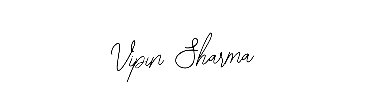 Design your own signature with our free online signature maker. With this signature software, you can create a handwritten (Bearetta-2O07w) signature for name Vipin Sharma. Vipin Sharma signature style 12 images and pictures png