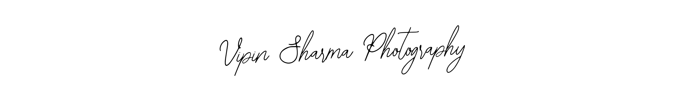 Use a signature maker to create a handwritten signature online. With this signature software, you can design (Bearetta-2O07w) your own signature for name Vipin Sharma Photography. Vipin Sharma Photography signature style 12 images and pictures png