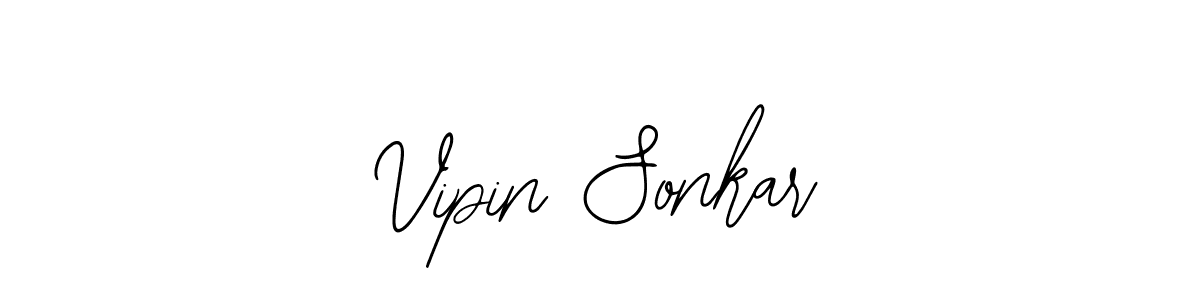 Create a beautiful signature design for name Vipin Sonkar. With this signature (Bearetta-2O07w) fonts, you can make a handwritten signature for free. Vipin Sonkar signature style 12 images and pictures png