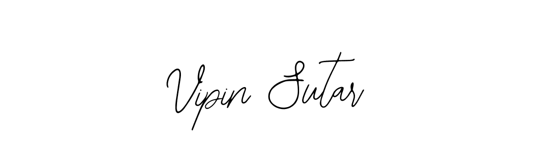 Design your own signature with our free online signature maker. With this signature software, you can create a handwritten (Bearetta-2O07w) signature for name Vipin Sutar. Vipin Sutar signature style 12 images and pictures png
