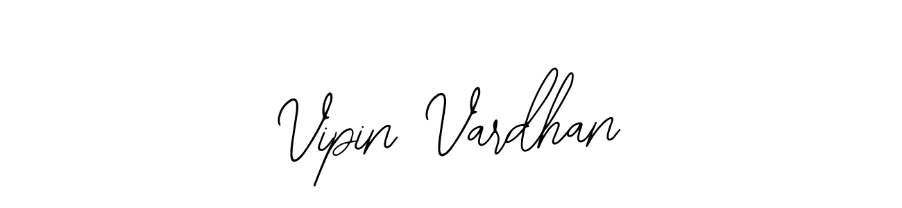 Also You can easily find your signature by using the search form. We will create Vipin Vardhan name handwritten signature images for you free of cost using Bearetta-2O07w sign style. Vipin Vardhan signature style 12 images and pictures png
