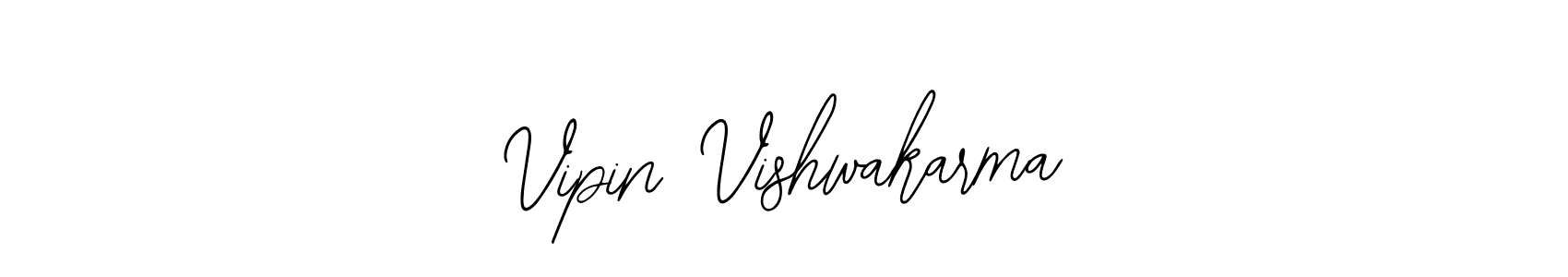 Make a beautiful signature design for name Vipin Vishwakarma. With this signature (Bearetta-2O07w) style, you can create a handwritten signature for free. Vipin Vishwakarma signature style 12 images and pictures png
