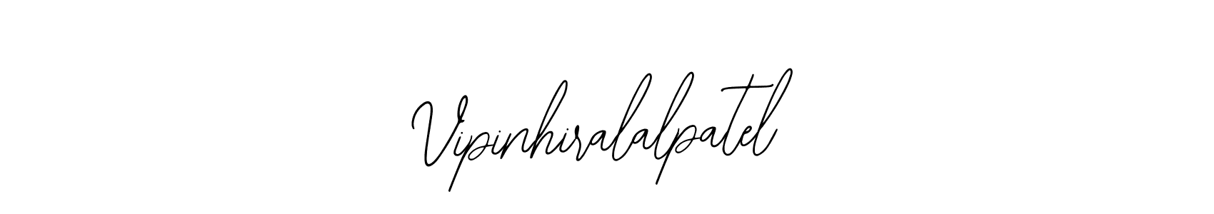 How to Draw Vipinhiralalpatel signature style? Bearetta-2O07w is a latest design signature styles for name Vipinhiralalpatel. Vipinhiralalpatel signature style 12 images and pictures png