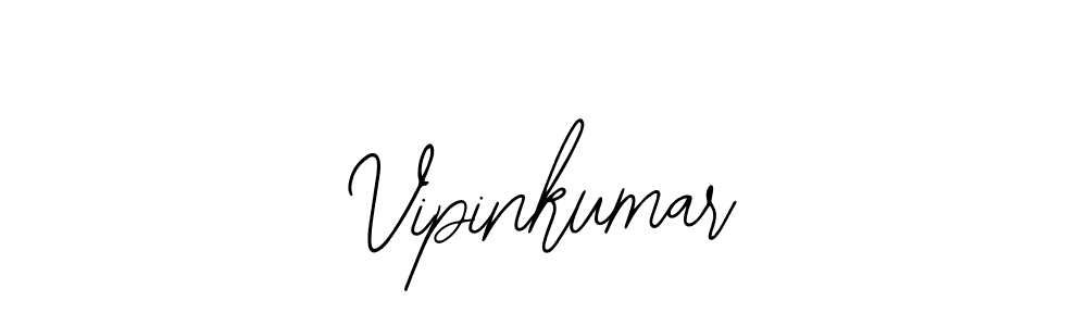 Use a signature maker to create a handwritten signature online. With this signature software, you can design (Bearetta-2O07w) your own signature for name Vipinkumar. Vipinkumar signature style 12 images and pictures png