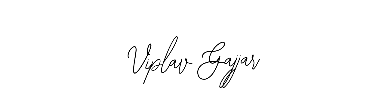 Make a beautiful signature design for name Viplav Gajjar. With this signature (Bearetta-2O07w) style, you can create a handwritten signature for free. Viplav Gajjar signature style 12 images and pictures png