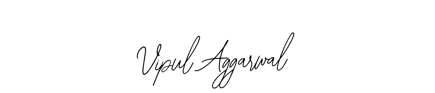 Make a beautiful signature design for name Vipul Aggarwal. With this signature (Bearetta-2O07w) style, you can create a handwritten signature for free. Vipul Aggarwal signature style 12 images and pictures png