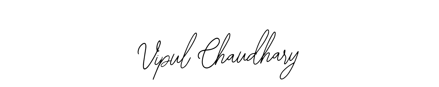Make a short Vipul Chaudhary signature style. Manage your documents anywhere anytime using Bearetta-2O07w. Create and add eSignatures, submit forms, share and send files easily. Vipul Chaudhary signature style 12 images and pictures png