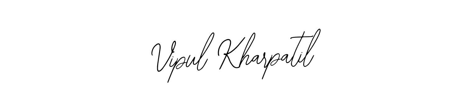 The best way (Bearetta-2O07w) to make a short signature is to pick only two or three words in your name. The name Vipul Kharpatil include a total of six letters. For converting this name. Vipul Kharpatil signature style 12 images and pictures png