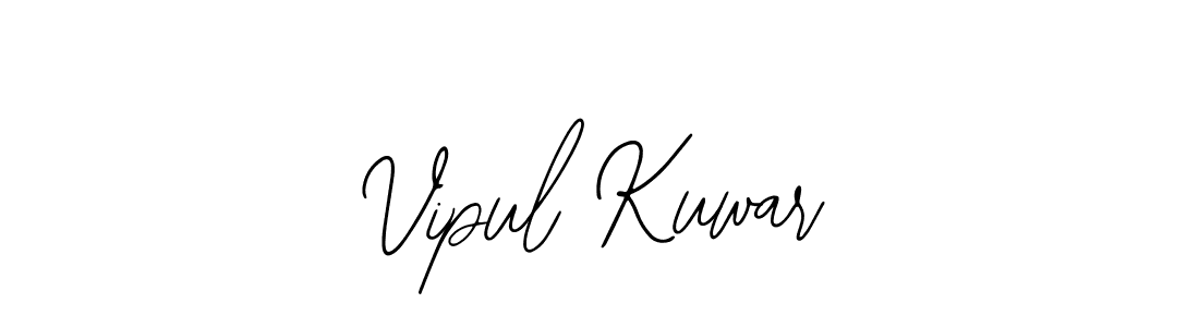 Use a signature maker to create a handwritten signature online. With this signature software, you can design (Bearetta-2O07w) your own signature for name Vipul Kuwar. Vipul Kuwar signature style 12 images and pictures png