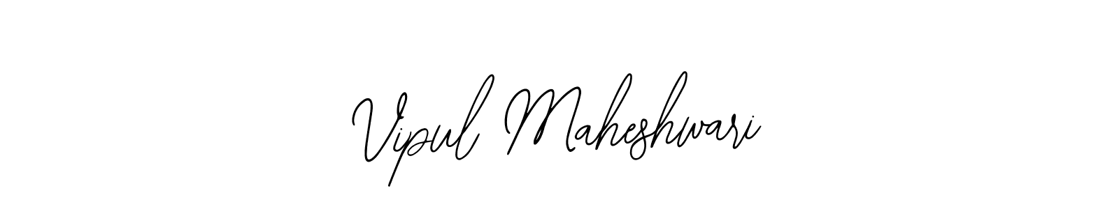 How to make Vipul Maheshwari signature? Bearetta-2O07w is a professional autograph style. Create handwritten signature for Vipul Maheshwari name. Vipul Maheshwari signature style 12 images and pictures png