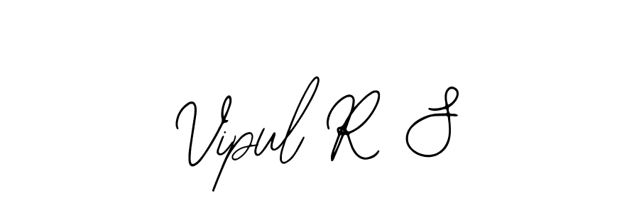 Make a beautiful signature design for name Vipul R S. With this signature (Bearetta-2O07w) style, you can create a handwritten signature for free. Vipul R S signature style 12 images and pictures png