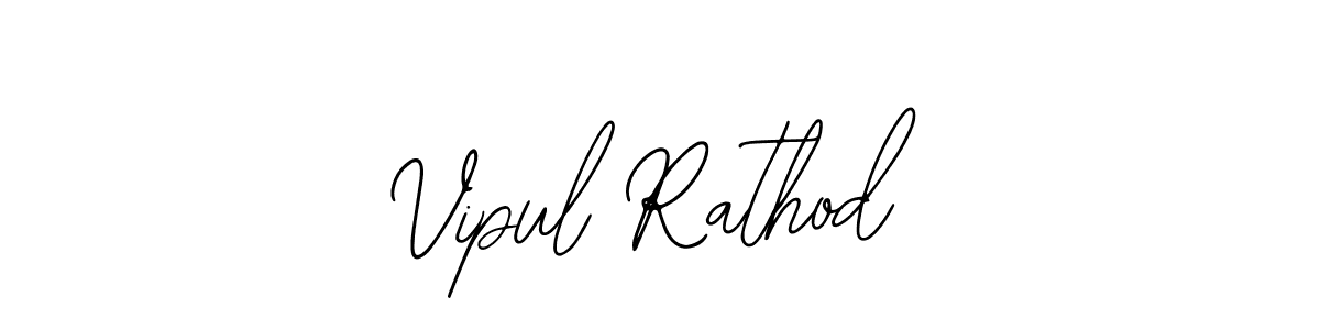 Also You can easily find your signature by using the search form. We will create Vipul Rathod name handwritten signature images for you free of cost using Bearetta-2O07w sign style. Vipul Rathod signature style 12 images and pictures png