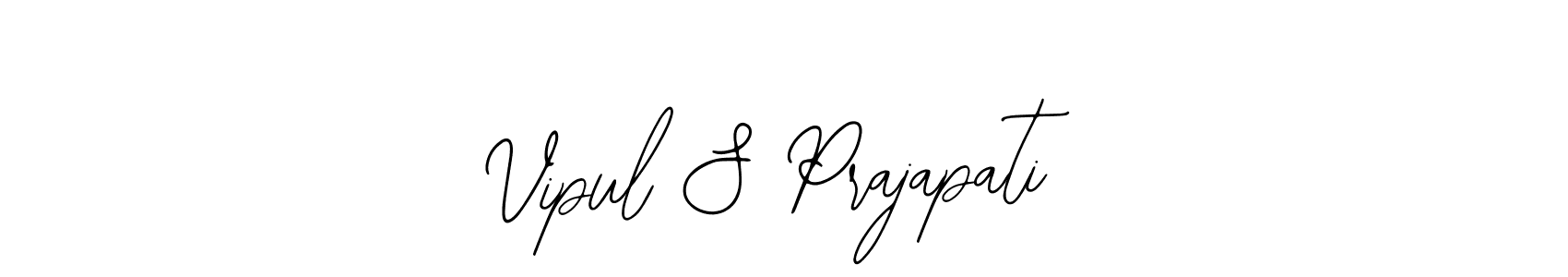 Create a beautiful signature design for name Vipul S Prajapati. With this signature (Bearetta-2O07w) fonts, you can make a handwritten signature for free. Vipul S Prajapati signature style 12 images and pictures png