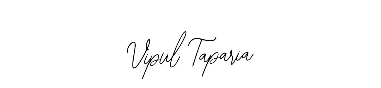 Vipul Taparia stylish signature style. Best Handwritten Sign (Bearetta-2O07w) for my name. Handwritten Signature Collection Ideas for my name Vipul Taparia. Vipul Taparia signature style 12 images and pictures png