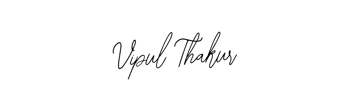 Make a beautiful signature design for name Vipul Thakur. With this signature (Bearetta-2O07w) style, you can create a handwritten signature for free. Vipul Thakur signature style 12 images and pictures png