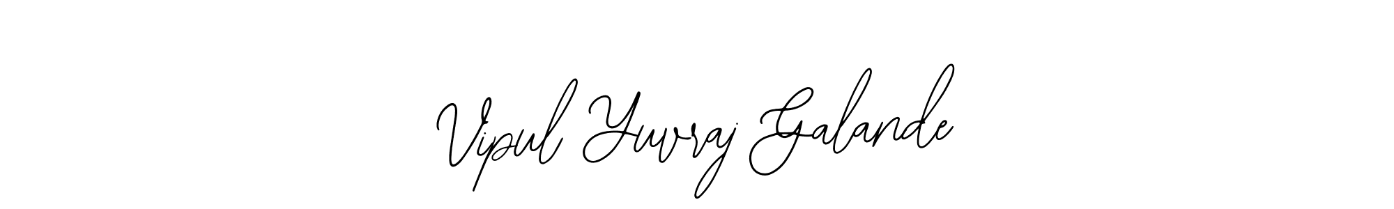 How to Draw Vipul Yuvraj Galande signature style? Bearetta-2O07w is a latest design signature styles for name Vipul Yuvraj Galande. Vipul Yuvraj Galande signature style 12 images and pictures png