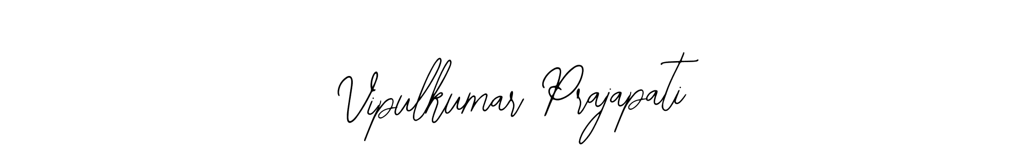 Also You can easily find your signature by using the search form. We will create Vipulkumar Prajapati name handwritten signature images for you free of cost using Bearetta-2O07w sign style. Vipulkumar Prajapati signature style 12 images and pictures png