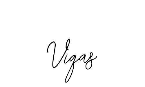 Also You can easily find your signature by using the search form. We will create Viqas name handwritten signature images for you free of cost using Bearetta-2O07w sign style. Viqas signature style 12 images and pictures png