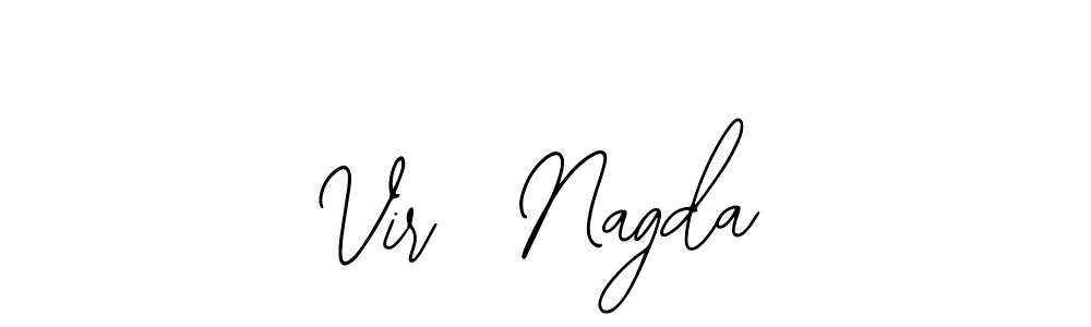 How to Draw Vir  Nagda signature style? Bearetta-2O07w is a latest design signature styles for name Vir  Nagda. Vir  Nagda signature style 12 images and pictures png