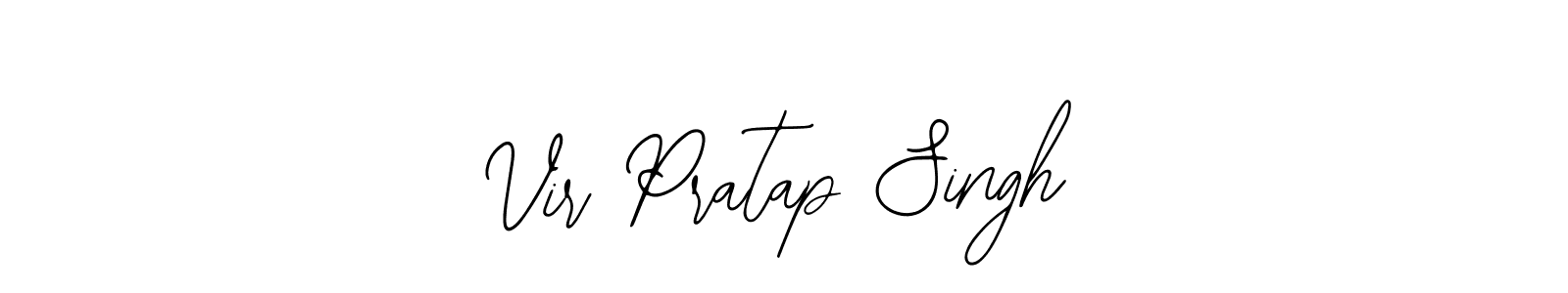Similarly Bearetta-2O07w is the best handwritten signature design. Signature creator online .You can use it as an online autograph creator for name Vir Pratap Singh. Vir Pratap Singh signature style 12 images and pictures png