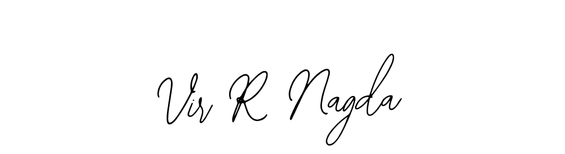 You can use this online signature creator to create a handwritten signature for the name Vir R Nagda. This is the best online autograph maker. Vir R Nagda signature style 12 images and pictures png