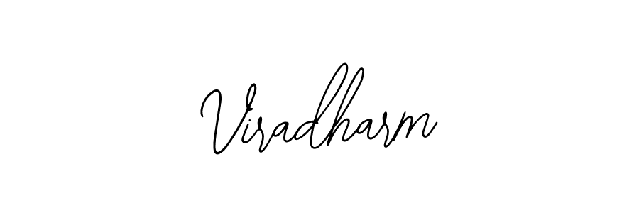 How to Draw Viradharm signature style? Bearetta-2O07w is a latest design signature styles for name Viradharm. Viradharm signature style 12 images and pictures png