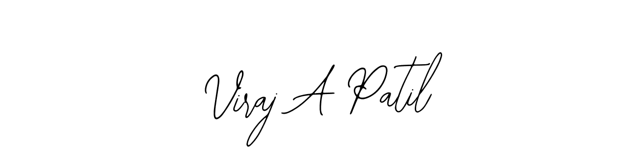 Viraj A Patil stylish signature style. Best Handwritten Sign (Bearetta-2O07w) for my name. Handwritten Signature Collection Ideas for my name Viraj A Patil. Viraj A Patil signature style 12 images and pictures png