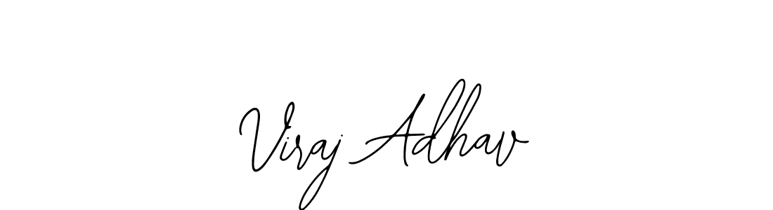 Use a signature maker to create a handwritten signature online. With this signature software, you can design (Bearetta-2O07w) your own signature for name Viraj Adhav. Viraj Adhav signature style 12 images and pictures png