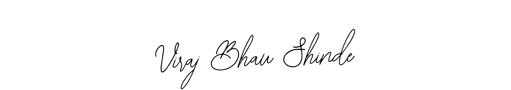 Make a beautiful signature design for name Viraj Bhau Shinde. With this signature (Bearetta-2O07w) style, you can create a handwritten signature for free. Viraj Bhau Shinde signature style 12 images and pictures png