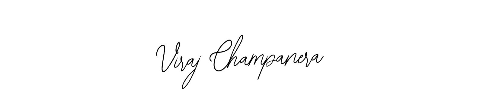 Make a beautiful signature design for name Viraj Champanera. Use this online signature maker to create a handwritten signature for free. Viraj Champanera signature style 12 images and pictures png