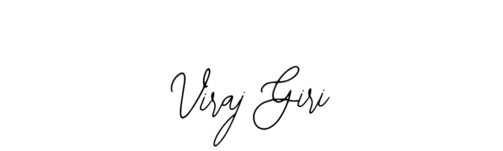 How to make Viraj Giri name signature. Use Bearetta-2O07w style for creating short signs online. This is the latest handwritten sign. Viraj Giri signature style 12 images and pictures png