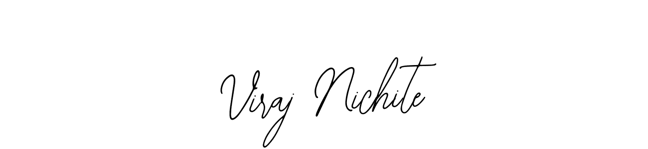 Make a beautiful signature design for name Viraj Nichite. With this signature (Bearetta-2O07w) style, you can create a handwritten signature for free. Viraj Nichite signature style 12 images and pictures png